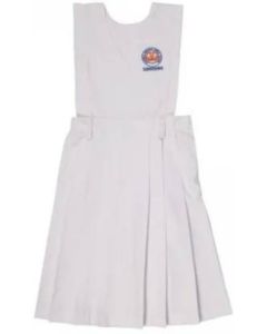 UniformsGuru White Uniform Pinafore